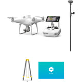DJI Phantom 4 RTK Quadcopter with D-RTK 2 GNSS Mobile Station - flyingcam